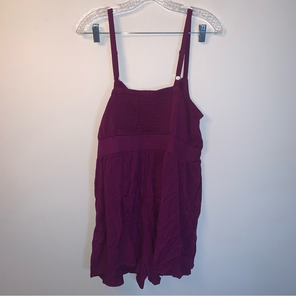 Torrid Purple Cami Romper 1X - Picture 3 of 9